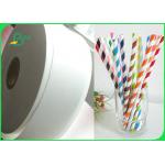 Customized 26gsm 35gsm Food Grade Paper Roll For Making Drinking Paper Straws
