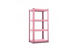 China Sharehouse 4 Shelf Light Duty Steel Shelf Rack Blue Storage Organizer supplier
