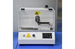 China Engineering Plastics Rubber Testing Equipment Sample V Notch Cutting Machine supplier