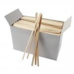 FDA Disposable Coffee Wooden Stir Sticks 178mm With 1000pcs White Box Packing for sale