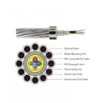 Single Mode G652d 12 Core OPGW Fiber Optic Cable for sale