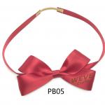 China High quality 100% polyester red satin packing bow for sale