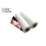 410Gsm Inkjet Cotton Canvas Roll , 20Mil Inkjet Printable Canvas Good Ink Absorbable