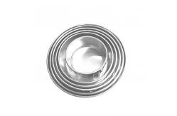 China 6inch-12inch round removable bottom aluminum springform cake pan with lock supplier