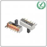 High Side Knob 8 Pin 3 Position DPDT Slide Switch 0.5A 50VAC SK13D01G for sale