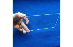 China High Transmittance Quartz Glass Plate Sheet Window Lens 3mm supplier