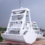 13 Cubic 9.2T Bulk Cargo Grabs For Ships With 2 Ropes