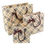 Custom Printed Biodegradable Paper Carrier Bags Wholesale With Bowknot for sale