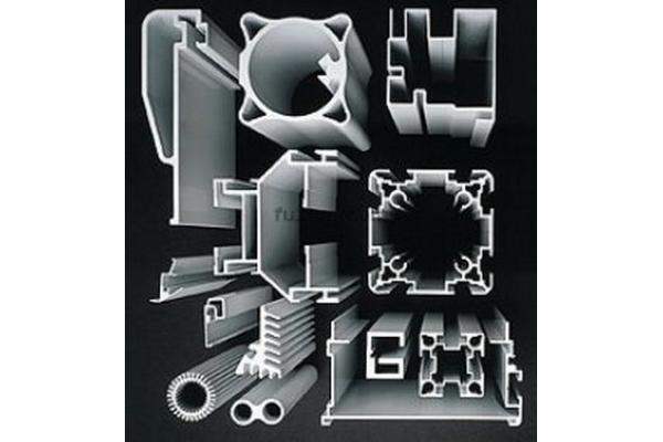 Mill Finished Industrial Aluminum Extrusion Profile T4 / T5 / T6 / T66 For Buildings
