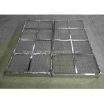 metal Bracketed Mist Eliminator Knitted Wire Mesh Pad Demister