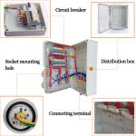 Combined Industrial Socket IP66 32A Weatherproof Distribution Box