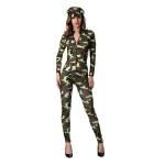 Nightclub new camouflage party wear women's long American camouflage army clothing field training field game clothing for sale