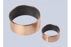 China Low Noise Oil Impregnated Bronze Bushings Self Lubricating Bush Material supplier