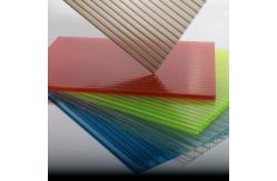 China Customizable Length Colorful Hollow Multilayer Plastic PC Board supplier