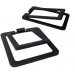 Small Speakers Tabletop Steel Computer Speaker Stands with Customized Instruction for sale