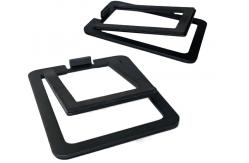 China Small Speakers Tabletop Steel Computer Speaker Stands with Customized Instruction supplier