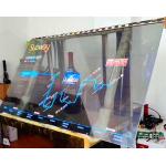 Large Transparent OLED Touch Screen / Thin Transparent Video Glass Screen for sale