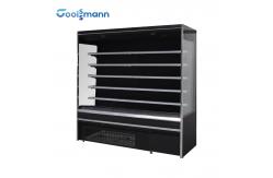 China 1900L Open Case Refrigerator , Supermarket Food Freezer Display Cabinets supplier