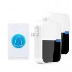 AA Battery Wireless Waterproof Doorbell Remote Reception 90x60x25mm Waterproof Calling Bell for sale