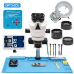 China A23.1503 Zoom Stereo Microscope 0.7-4.5x Mobile Phone Repair Can Up To 3.5x-180x manufacturer
