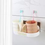 Irregularity Plastic Bathroom Wall Box Shelves 22X10.5X6cm for sale