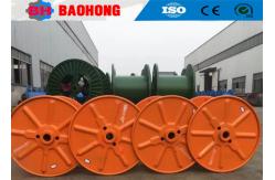 China Single Layer Power Cable Spool Steel Wire Reel Large Loading Good Dynamic Balance supplier