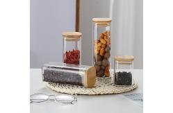 China 1000ml Airtight Borosilicate Glass Food Storage Jars supplier