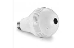 China 1080p 3mp E27 Base Camera Light Bulb 360 Degree Viewing supplier