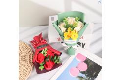 China Creative Gift Simulation Rose Bundle Soap Flower supplier