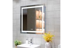 China Custom Lighted Bathroom Smart Vanity LED Mirror with Rust Resistant Metal Chassis supplier