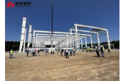 China Prefabricated Building Construction Steel Structure Large Span Eco Friendly supplier