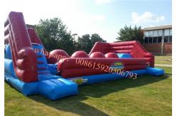 China inflatable wipeout course for sale supplier