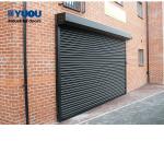 Industrial Commercial 12m/Min Rolling Steel Shutter Door Self Storage Manual Galvanized Slat for sale