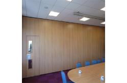 China Office Movable Partition Walls / Acoustical Operable Folding Panel Partition supplier