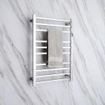 Graphene Electric Hot Towel Rack , Heated Towel Rack Wall Mounted with Timer for sale