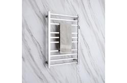 China Graphene Electric Hot Towel Rack , Heated Towel Rack Wall Mounted with Timer supplier