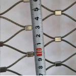 304 316 Stainless Steel Metal Rope Mesh Anti-Falling Bird Garden Protection Net for sale