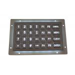 Dynamic IP67 Vandal Proof Industrial Metal Keypad Waterproof Rugged Stainless Steel for sale