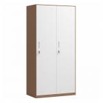2 Doors Full Height  Metal Clothes Storage Locker For Changing Room for sale