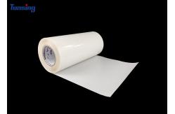 China EAA Self Adhesive Hot Melt Film 0.18mm Thickness For Fabric Embroidery supplier