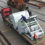 14cbm White Radio Remote Control Crane Grab Bucket