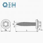 SS304 SS316 Self Tapping Bi-metal Screw For Solar for sale
