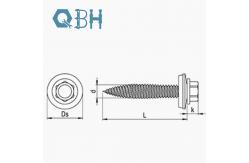 China SS304 SS316 Self Tapping Bi-metal Screw For Solar supplier