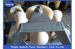 China 10kn Load Nylon Triple Corner Cable Pulling Rollers supplier