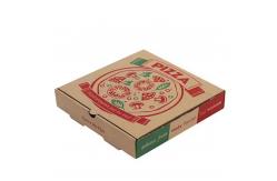 China Custom Order Paper Cardboard Pizza Box Wholesale For Eco-friendly Packaging supplier