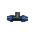 32mm Female Thread Tee Fast Joint HDPE Compression Fittings For Water Supplying for sale