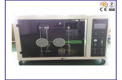China Vertical / Horizontal Flammability Tester UL94 For Plastic Material supplier