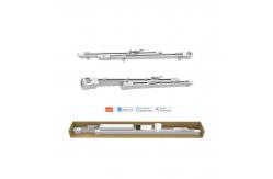 China Wifi 1.7m Extendable Curtain Track 33dB Heavy Duty Aluminium Curtain Track supplier