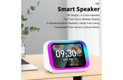 China Bluetooth Screen Temperature Display Control Table Speaker FM Intelligent Bluetooth Clock supplier