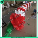 10m Inflatable Rose Flower Chain For Wedding Decoration for sale